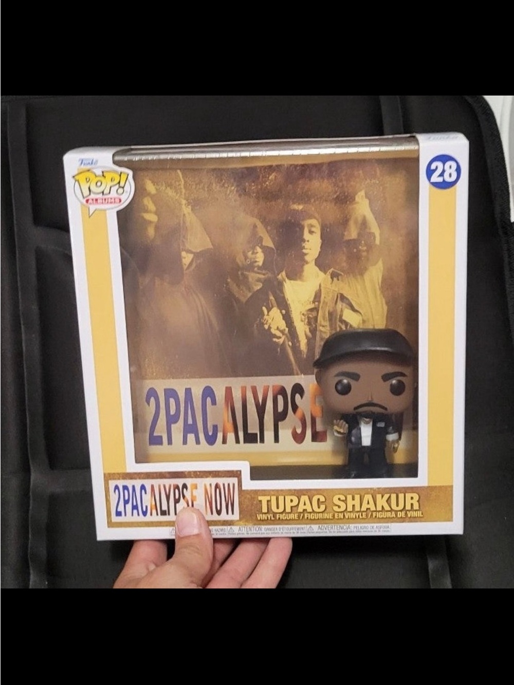 Funko Pop! Albums Yellow & Black 2Pacalypse Now Box Art
